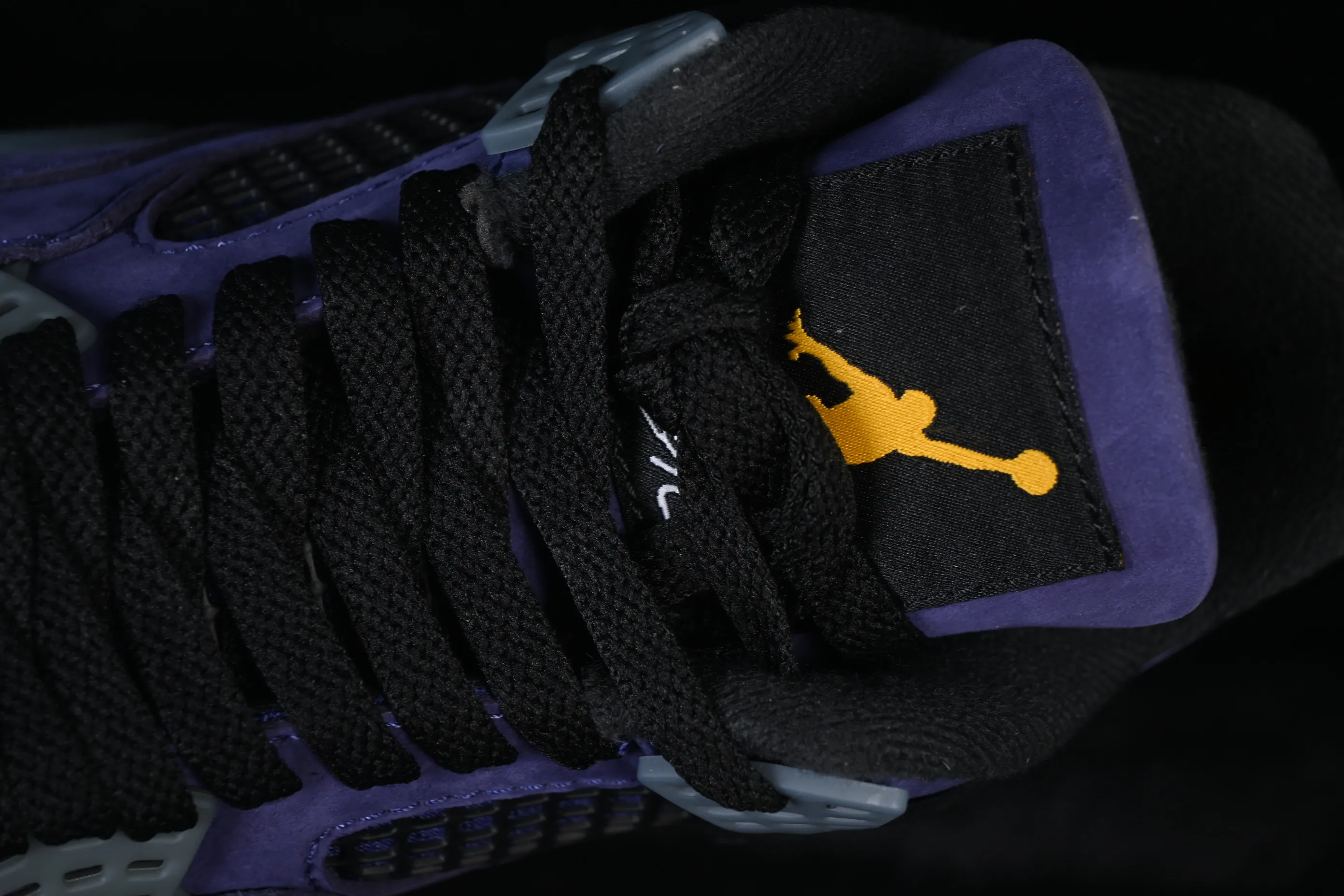 All categories Air Jordan Jordan series basketball shoes Air Jordan 4 TK version Air Jordan 4 Retro "Lakers" AJ4 Joe 4 Lakers Purple Gold FV5029-500